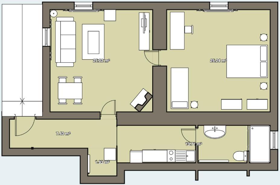 Apartman Jedlicka Telgárt Extérieur photo